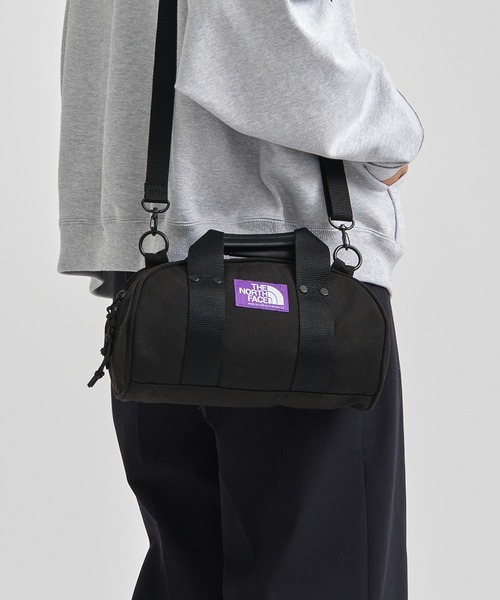 THE NORTH FACE PURPLE LABEL（ザ ノースフェイス パープルレーベル）の「【THE NORTH FACE PURPLE LABEL/ザノースフェイス】Field Demi Duffle Bag/フィールドデミダッフルバック（ショルダーバッグ・メンズ・ブラック/ダークネイビー/グレー・FREE）」の6枚目の写真