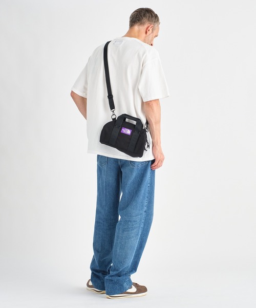 THE NORTH FACE PURPLE LABEL（ザ ノースフェイス パープルレーベル）の「【THE NORTH FACE PURPLE LABEL/ザノースフェイス】Field Demi Duffle Bag/フィールドデミダッフルバック（ショルダーバッグ・メンズ・ブラック/ダークネイビー/グレー・FREE）」の8枚目の写真