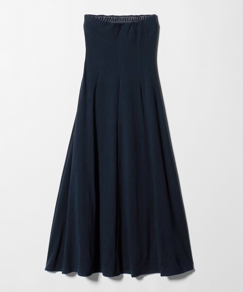 ＜ATTISESSION＞ウラケ ベアトップ ロングワンピース 38 セール】＜ATTISESSION＞ウラケ ベアトップ ロングワンピース