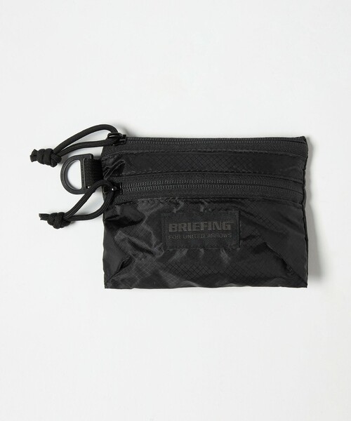 別注】＜BRIEFING＞SOLID LIGHT FLAT POUCH/ポーチ（ポーチ