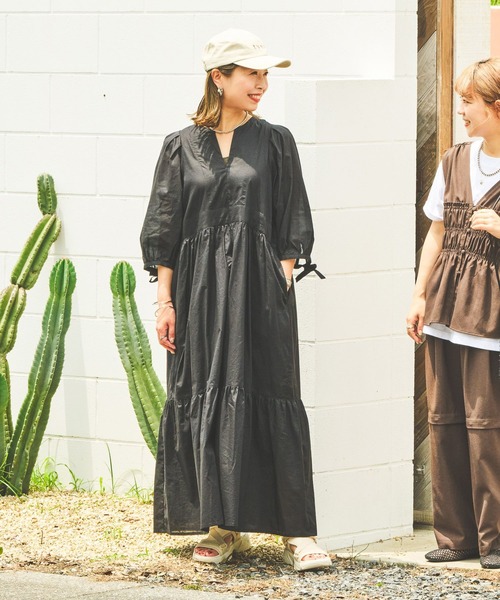 セール】アフリカンリゾートワンピース[プチサイズあり]（ワンピース