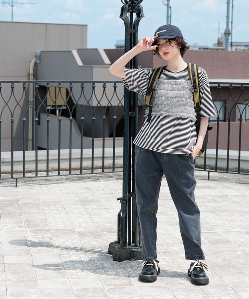 niko and...（ニコアンド）の「2WAYフリルチュールビスチェ（その他トップス・レディース・モカ/グレー/ブラック・FREE）」の7枚目の写真