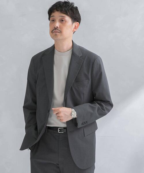 URBAN RESEARCH DOORS（アーバンリサーチドアーズ）の「『イージーケア』LIFE STYLE TAILOR　クリアツイルコンフォータブルスマートジャケット（その他アウター・メンズ・グレー/ネイビー・SMALL/X-LARGE/MEDIUM/LARGE）」の20枚目の写真
