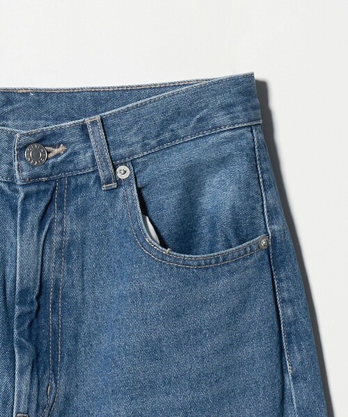 CITEN(シテン)の「<CITEN>エッセンシャルフレアデニム(デニムパンツ・レディース・ブラック/ライトブルー・S/M/L)」の12枚目の写真