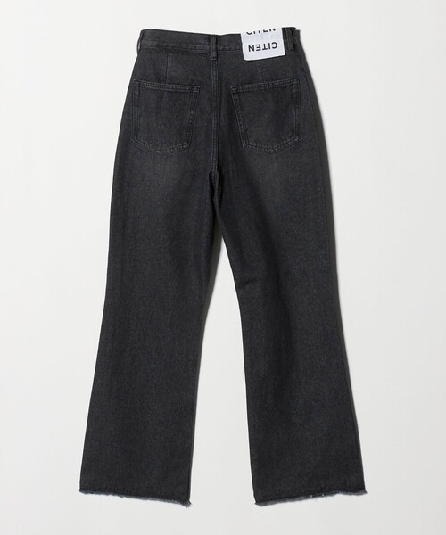 CITEN(シテン)の「<CITEN>エッセンシャルフレアデニム(デニムパンツ・レディース・ブラック/ライトブルー・S/M/L)」の22枚目の写真