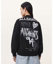 ALLSAINTS(I[ZCc)POSTER BELLE JERSEY BOMBER | POSTER x W[W[ {o[(MA-1)