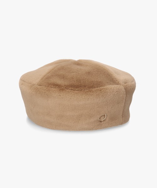 Chapeau d' O(シャポードオー)の「Chapeau d' O Mini Far Beret / シャポードオー(ハンチング/ベレー帽・レディース・ブルー/ベージュ/ホワイト・M/57.5cm)」の11枚目の写真