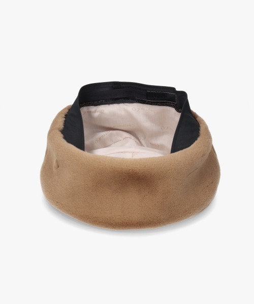 Chapeau d' O(シャポードオー)の「Chapeau d' O Mini Far Beret / シャポードオー(ハンチング/ベレー帽・レディース・ブルー/ベージュ/ホワイト・M/57.5cm)」の17枚目の写真