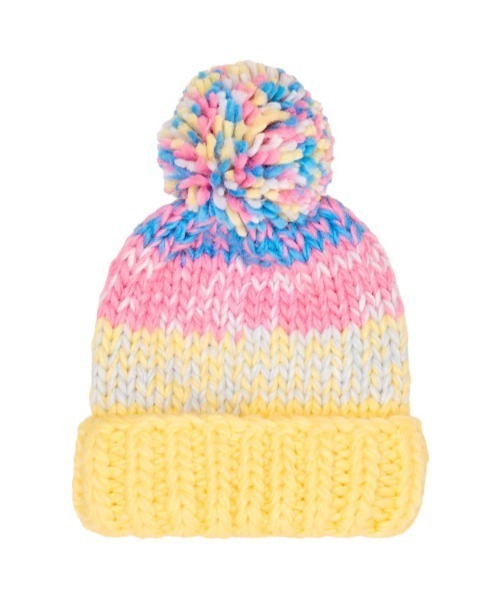 ROXY(ロキシー)の「TEENIE WITCAPS/ロキシーキッズニットキャップ・ビーニー(ニットキャップ/ビーニー・キッズ・イエロー・FREE)」の3枚目の写真