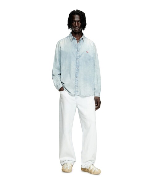 メンズ デニムシャツ D-SIMPLY（シャツ/ブラウス）｜DIESEL