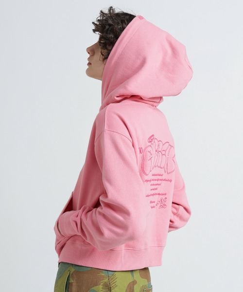 直営店限定》GRAFFITI EMBROIDERY PARKA/グラフィティ刺繍パーカー