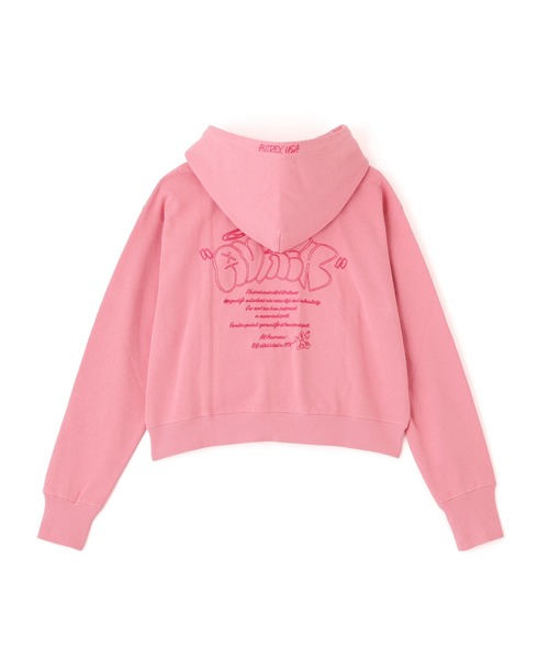 AVIREX(アヴィレックス)の「《直営店限定》GRAFFITI EMBROIDERY PARKA/グラフィティ刺繍パーカー(パーカー・レディース・ブラック/グレー/ピンク・F)」の9枚目の写真