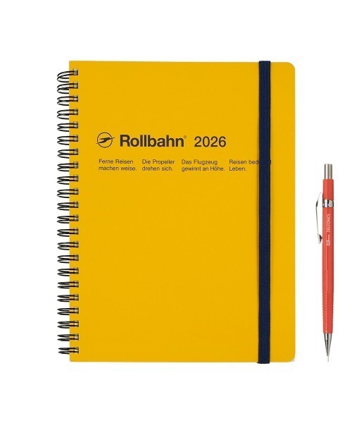 2026年版／2025年10月始まり手帳】ロルバーンダイアリー A5（手帳/メモ