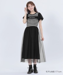 MARY QUANT（マリークワント）の「レトロロゴライン ワンピース（ワンピース）」