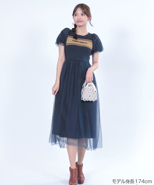 ♡マリークワント♡完売⋈*。゜今期ワンピース♡♡1度のみ着用・ᴗ・ )੭'' マリークワント 美品 日本製 ブラック ベーシック 大人可愛い ワンピース