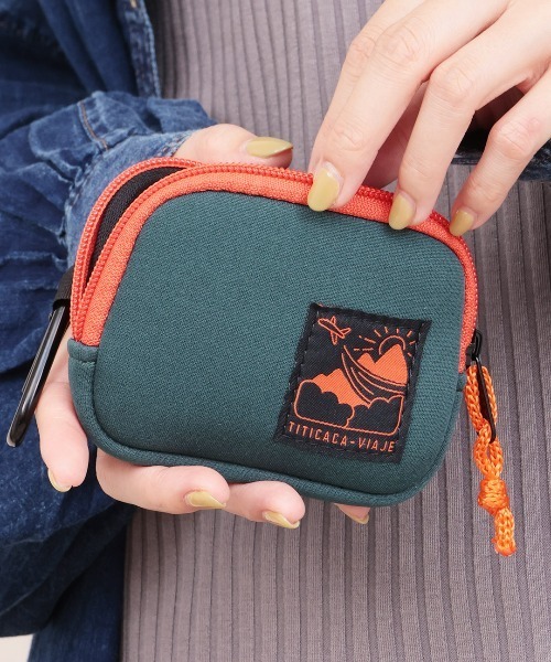 カラビナ付きトラベルミニポーチ（ポーチ）｜チチカカ（チチカカ）の