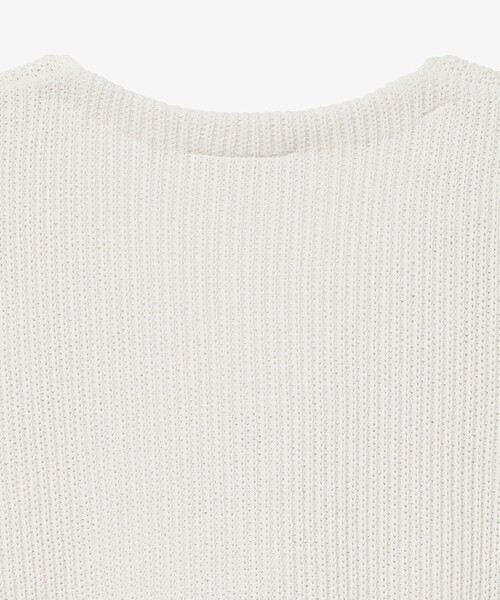 LACOSTE(ラコステ)の「ジップアップニットベスト(ベスト・レディース・グレー/オフホワイト・40/38/36/34)」の8枚目の写真