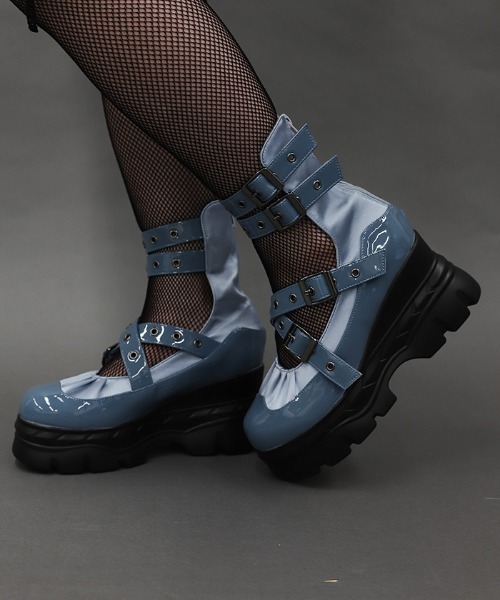 レア　新品未使用　アクシーズポエティック　ドットチュールローファー　黒　Ｌ 2025年最新】axes femme POETIQUE レディース ローファー・革靴