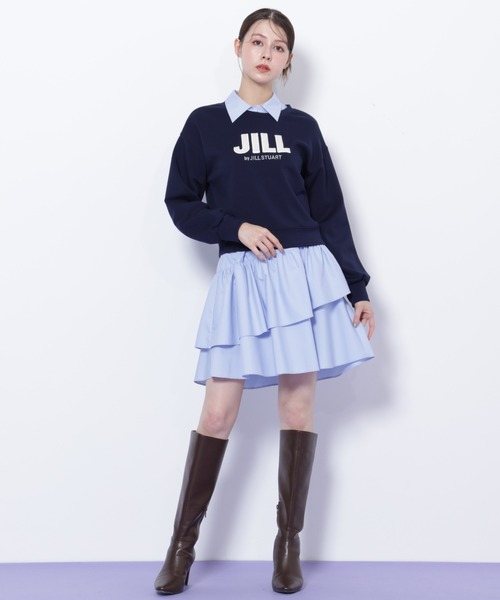 セール】◇ティアードミニシャツワンピース（ワンピース）｜JILL by