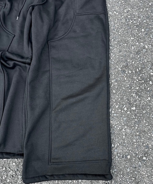 MandO（Auntie Rosa）（エムオー）の「パイピングダブルニーバギースウェットパンツ/セットアップ着用可能（スウェットパンツ・メンズ・カーキ/ブラック/グレー・LARGE/MEDIUM/SMALL）」の9枚目の写真