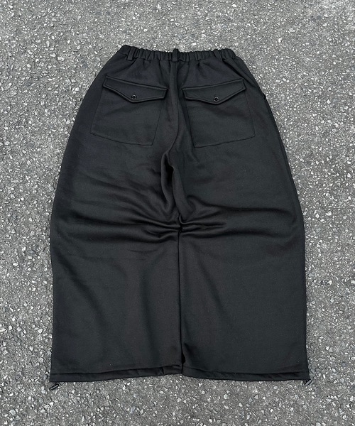 MandO（Auntie Rosa）（エムオー）の「パイピングダブルニーバギースウェットパンツ/セットアップ着用可能（スウェットパンツ・メンズ・カーキ/ブラック/グレー・LARGE/MEDIUM/SMALL）」の10枚目の写真