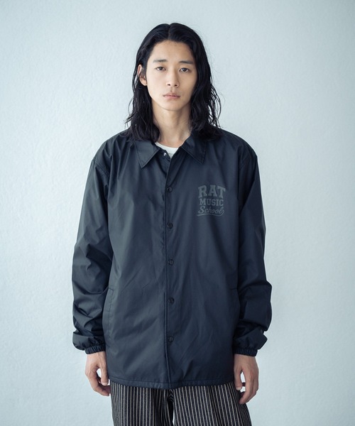 RATTLE TRAP(ラトルトラップ)の「リフレクタープリントナイロンコーチジャケット(ブルゾン・メンズ・ブラック系その他/ブラック/ボルドー/グリーン・M/L)」の14枚目の写真