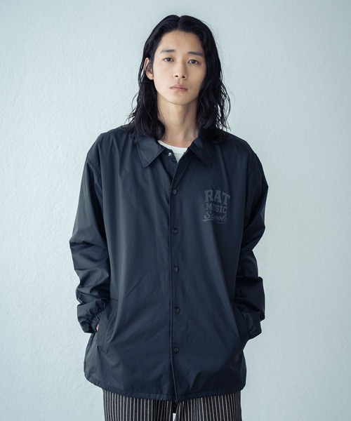 RATTLE TRAP(ラトルトラップ)の「リフレクタープリントナイロンコーチジャケット(ブルゾン・メンズ・ブラック系その他/ブラック/ボルドー/グリーン・M/L)」の15枚目の写真