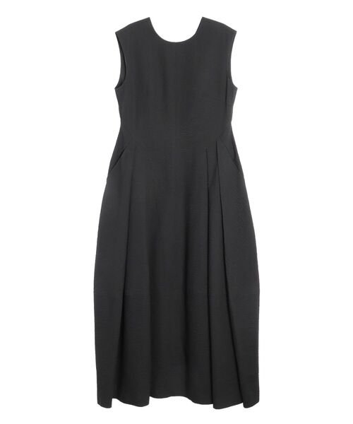 ELENDEEK（エレンディーク）の「フォルムシルエットワンピース（ワンピース・レディース・マスタード/ブラック・01/02）」の6枚目の写真