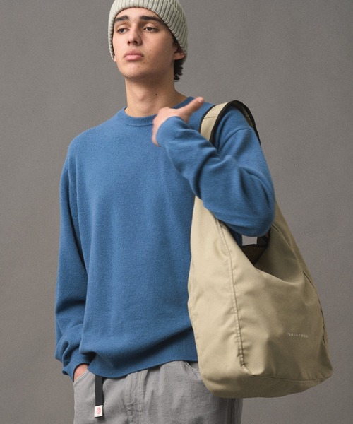 DANTON(ダントン)の「CANVAS TOTE BAG〈SAINT-MERRI〉(トートバッグ・レディース・ベージュ/オレンジ/チャコール/ブラック/アイボリー/ブルー・-)」の4枚目の写真