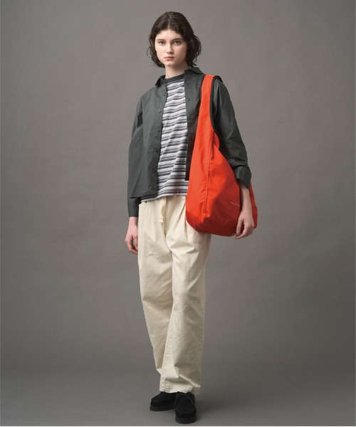 DANTON(ダントン)の「CANVAS TOTE BAG〈SAINT-MERRI〉(トートバッグ・レディース・ベージュ/オレンジ/チャコール/ブラック/アイボリー/ブルー・-)」の18枚目の写真