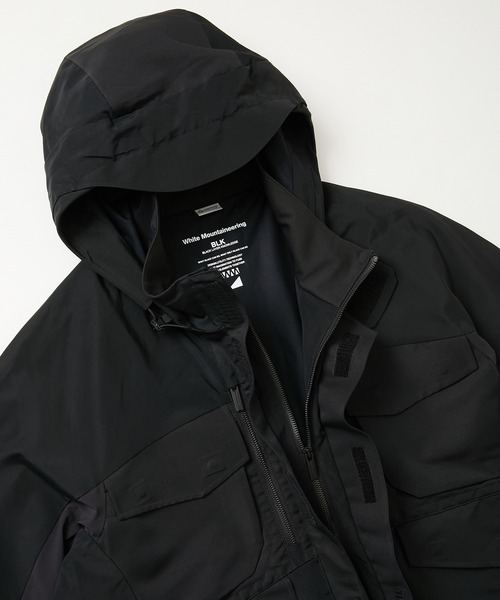 WHITE MOUNTAINEERING(ホワイトマウンテニアリング)の「White Mountaineering WINDSTOPPER COAT (BK2573203)(その他アウター・メンズ・ブラック・2)」の4枚目の写真