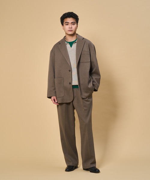 Peachskin Tailored Jacket / ピーチスキンテーラードジャケット