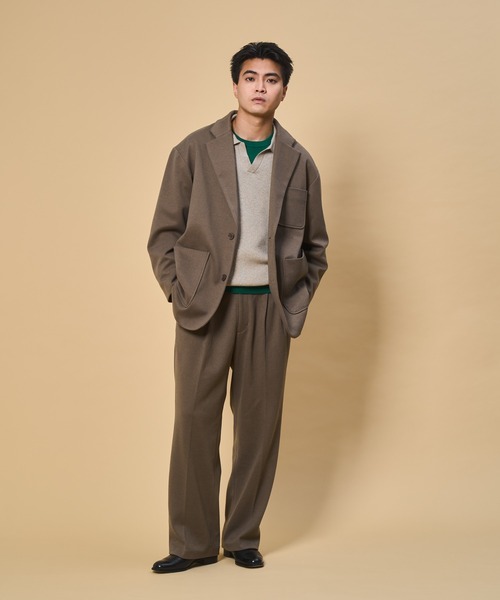 THE BOLDMAN ピーチスキンテーラードジャケット Peachskin Tailored Jacket / ピーチスキンテーラードジャケット