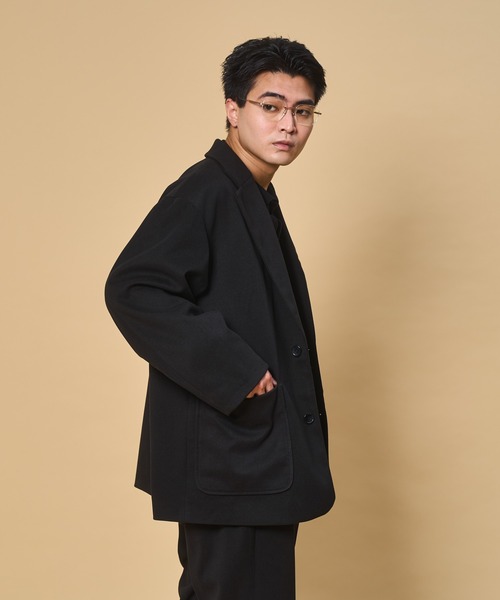 THE BOLDMAN（ザ ボールドマン）の「Peachskin Tailored Jacket / ピーチスキンテーラードジャケット（テーラードジャケット・メンズ・ブラウン/ベージュ/ブラック/チャコールグレー・LARGE/MEDIUM）」の17枚目の写真