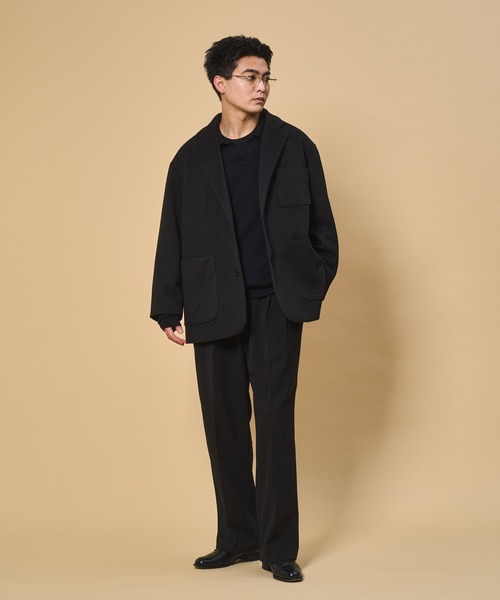 Peachskin Tailored Jacket / ピーチスキンテーラードジャケット