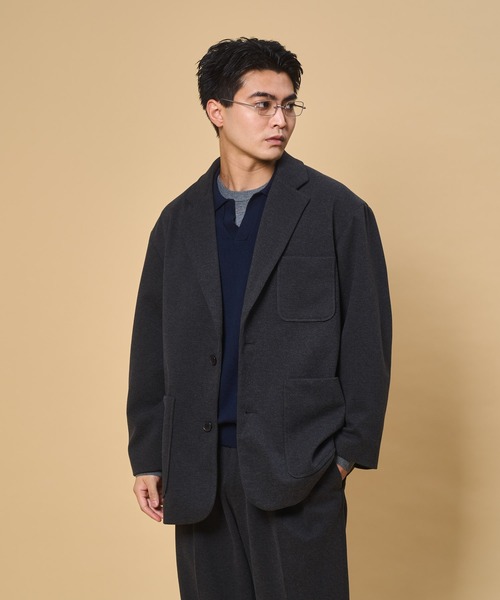 Peachskin Tailored Jacket / ピーチスキンテーラードジャケット