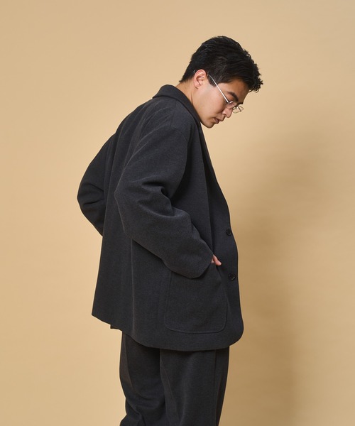 THE BOLDMAN（ザ ボールドマン）の「Peachskin Tailored Jacket / ピーチスキンテーラードジャケット（テーラードジャケット・メンズ・ブラウン/ベージュ/ブラック/チャコールグレー・LARGE/MEDIUM）」の9枚目の写真
