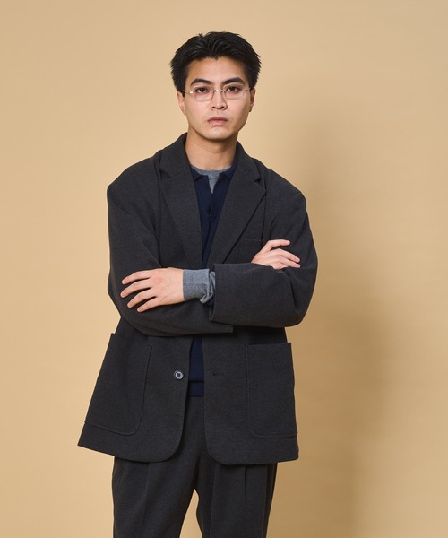 THE BOLDMAN（ザ ボールドマン）の「Peachskin Tailored Jacket / ピーチスキンテーラードジャケット（テーラードジャケット・メンズ・ブラウン/ベージュ/ブラック/チャコールグレー・LARGE/MEDIUM）」の11枚目の写真