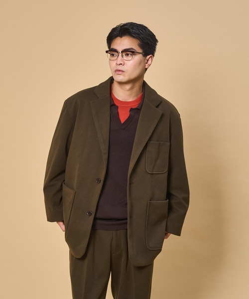 Peachskin Tailored Jacket / ピーチスキンテーラードジャケット