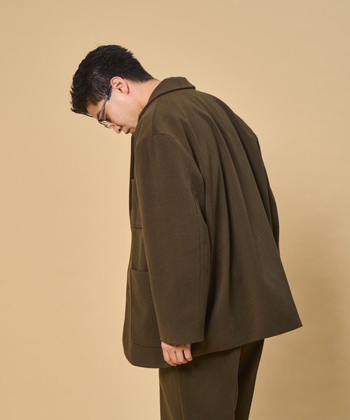 Peachskin Tailored Jacket / ピーチスキンテーラードジャケット