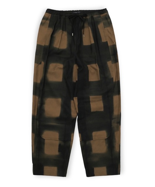 ohta(オータ)の「【ohta】 shibori pants(その他パンツ・メンズ・ブラウン・1)」の1枚目の写真