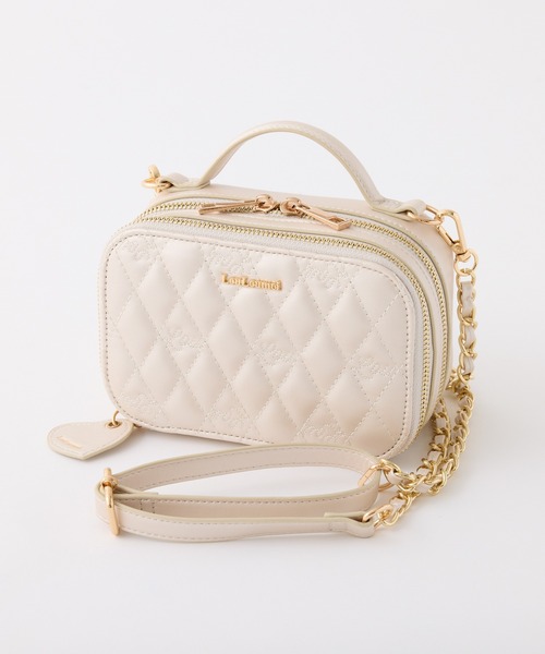 one after another NICE CLAUP(ワンアフターアナザーナイスクラップ)の「【LouLoumei】アクスタケース付きスクエアバッグ(ショルダーバッグ・レディース・アイボリー/ピンク/ブラック・FREE)」の6枚目の写真