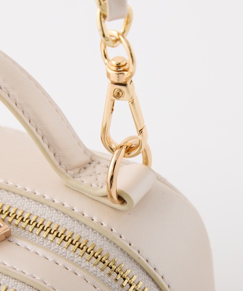 one after another NICE CLAUP(ワンアフターアナザーナイスクラップ)の「【LouLoumei】アクスタケース付きスクエアバッグ(ショルダーバッグ・レディース・アイボリー/ピンク/ブラック・FREE)」の13枚目の写真