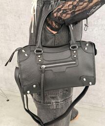 WEGO | WEGO/2wayスタッズボストン(ボストンバッグ)