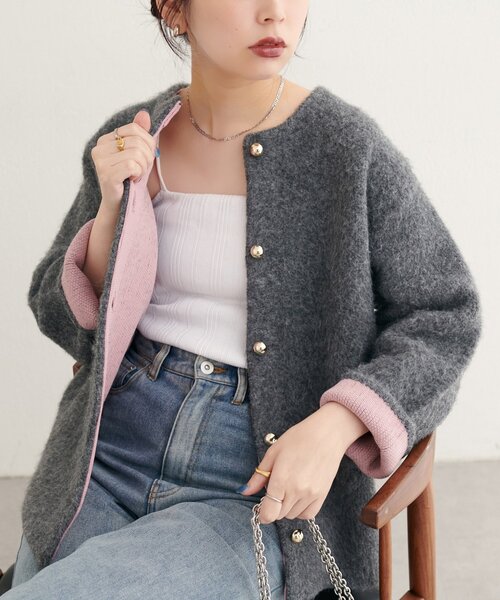 natural couture（ナチュラルクチュール）の「【WEB限定】Wフェイス