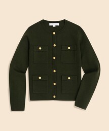 ミラノリブ ニット」に該当するカーディガン/ボレロファッション