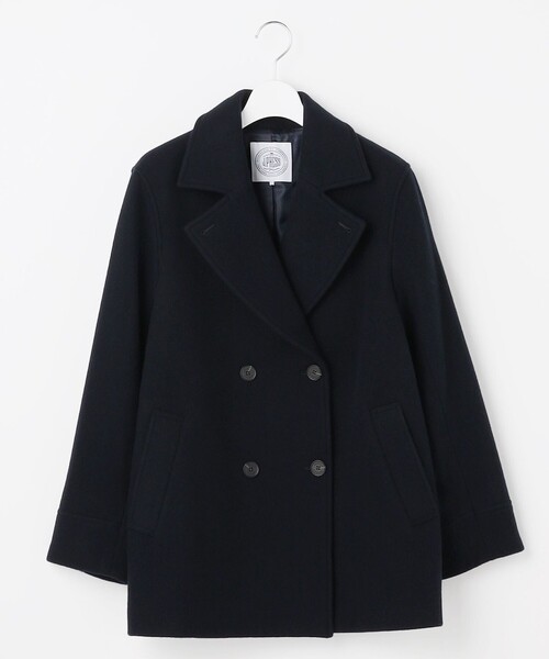 WEB限定カラーあり】Jackal ソフトメルトン Pコート（ピーコート）｜J