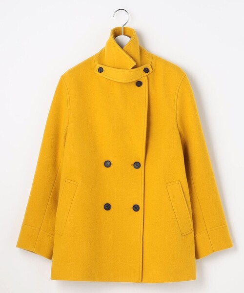 WEB限定カラーあり】Jackal ソフトメルトン Pコート（ピーコート）｜J