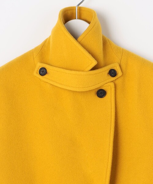 【J PRESS LADIES S】 ソフトメルトンPコート Jackal 140sソフトメルトン Pコート / J.PRESS LADIES L