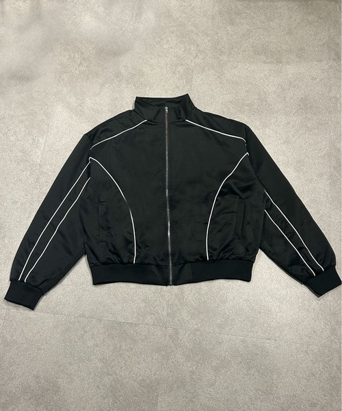 link lot(リンクロット)の「【2点セット】パイピングライントラックジャケット&ラインパンツ セットアップ(セットアップ・メンズ・ホワイト/ブラック・M)」の18枚目の写真